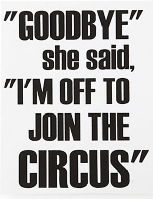 Circus Quotes Funny