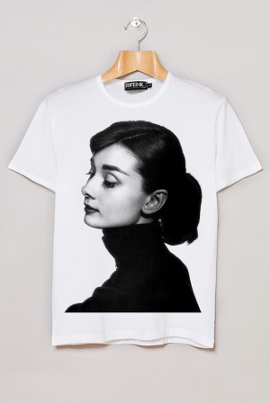 Home AUDREY HEPBURN FUNNY FACE DANCE PORTRAIT TEES