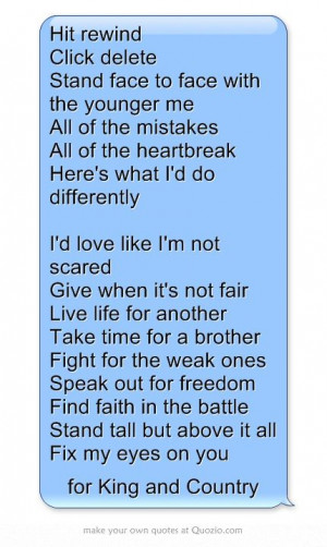 Fix My Eyes - for King and Country LOVE THIS SONG SOO MUCH!!