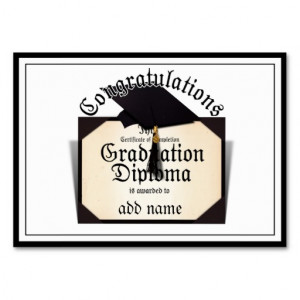 congratulations graduation certificate templates congratulation award ...