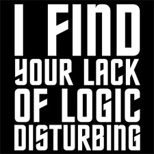 ... Trek Saying Command Logo Beam me up, Scotty Vulcan Mind Lack of Logic