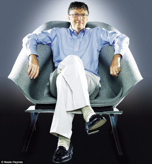 This is not the way I'd imagined Bill Gates... A rare and remarkable ...