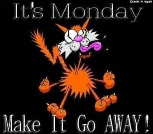 It's Monday..... make it go away!