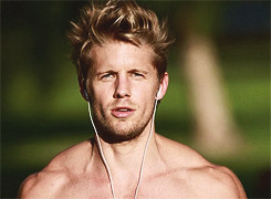 who doesn't need some shirtless matt barr on their dash