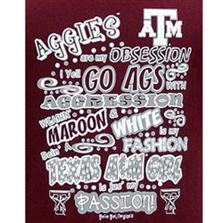 Sayings http://www.uniquecollegetshirts.com/Texas_AM_Aggies_Football ...
