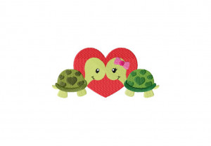 turtle love applique turtle love
