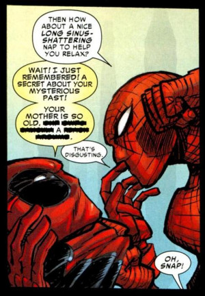 Superhero Showdown: Deadpool .vs. Spider-Man