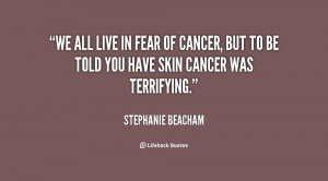 skin cancer quotes