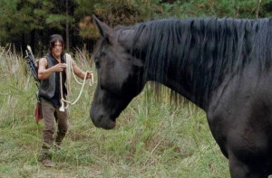 The Walking Dead: Daryl Dixon's Quote About Buttons, the Horse