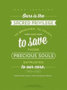 LDS quote. President Thomas S. Monson talks about the privilege of ...