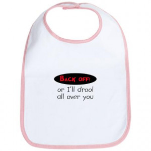 Pack Funny Sayings Baby Bibs Pink Luvable Friends