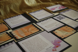 Quotations chosen and decorated for the Birth of Baha'u'llah