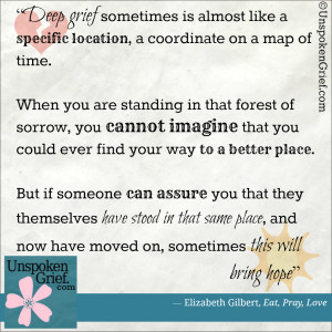 Grief Quote - Elizabeth Gilbert