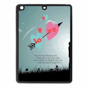 Love series Cupids Arrow with Red Heart IPad Air Case Cover - quotes ...