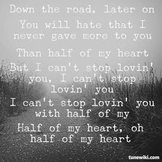 Half Of My Heart by John Mayer ️ ️ ️ ️