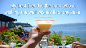 My Man Is The Best Quotes My best friend is the man who