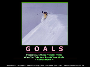 goals ski Hello, 2011! or Goals, Goals, Goals