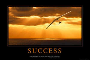 The surest way not to fail is to determine to succeed