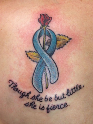 Sexual Assault ribbon w/rose and Shakespeare quote. I just got this ...
