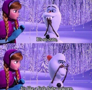 Olaf Frozen quote