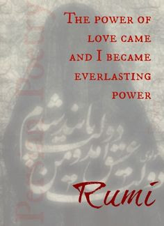 Rumi Quote, Persian Poet
