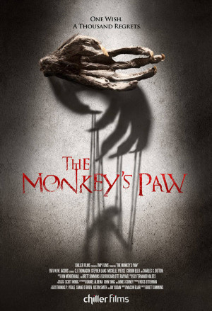 Chiller’s Monkey’s Paw Conjures Up Poster, Theater Listings