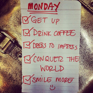 Monday bucket list... - @P.S.- I made this...- #webstagram
