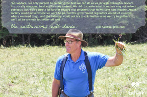Image © EatLuv. Quote from: Joel Salatin's response to New York Times ...