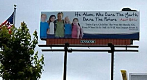 Bible School Quotes Hitler on Billboard Promoting Children’s ...