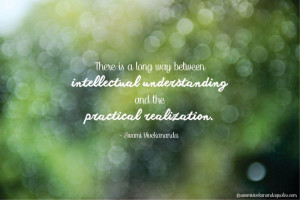 ... Quotes | Understanding vs Realization | Swami Vivekananda Quotes