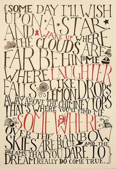 song quotes | somewhere over the rainbow More