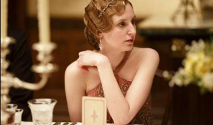 Lady Edith speaking her mind at dinner