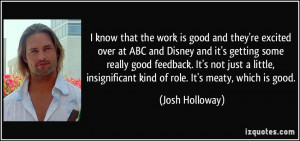 over at ABC and Disney and it's getting some really good feedback. It ...