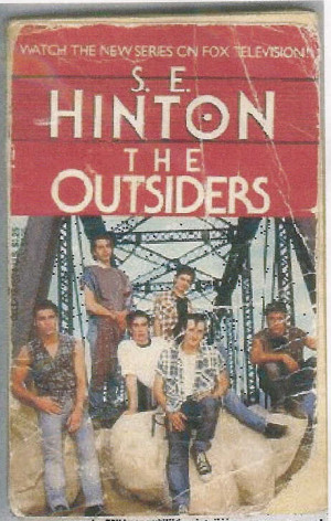 The Outsiders Book Cover S.e. Hinton Judging a book by its cover