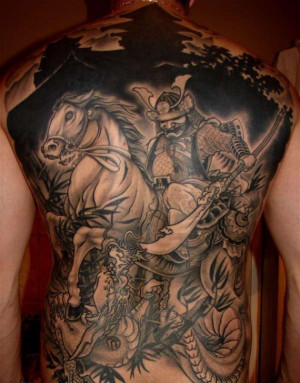 Japanese Samurai Warrior Tattoo Designs picture