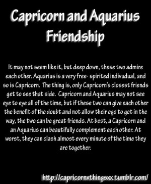 Capricorn Things! @Megan Ward Symmes and I are a perfect example of ...