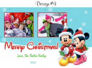 minnie mouse minnie mouse christmas cards christmas card disney ...