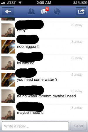 He ain't even get the water/thirst reference. His lack of grammar ...