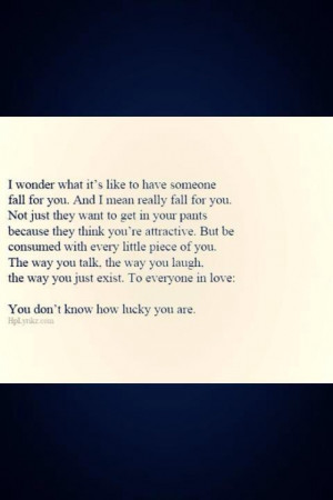 lucky in #love #YesWeDoKnow #quote