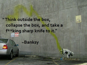 banksy quote about creativity d barlow banksy quote about creativity d ...