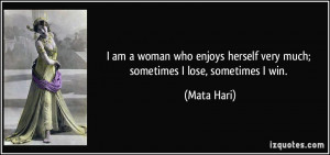 More Mata Hari Quotes