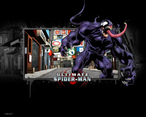 ... Street Venom - Ultimate Spider-Man Wallpaper : Street Venom Wallpaper