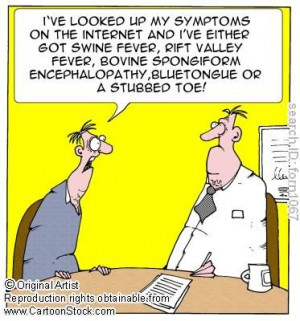 hypochondriac.....dear lord let them eat!!!!