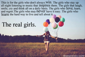 Heres to the real girls!