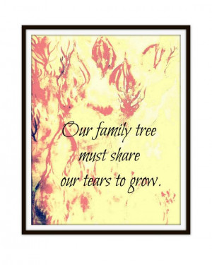 ... watercolor painting. by PrintableArtDecor, $4.99 #family quotes