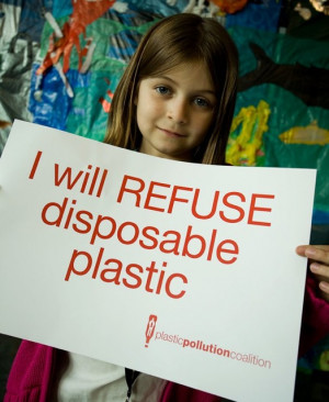 Plastic Pollution Coalition Youth Ambassador takes the pledge, Photo ...