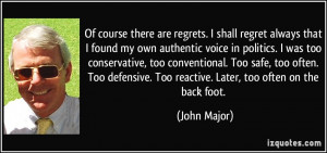 ... defensive. Too reactive. Later, too often on the back foot. - John