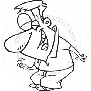 Man Laughing And Slapping