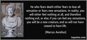 marcus aurelius quotes on death