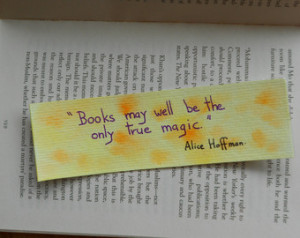 Watercolor bookmark - Handwritten quote bookmark - Ink pen calligraphy ...